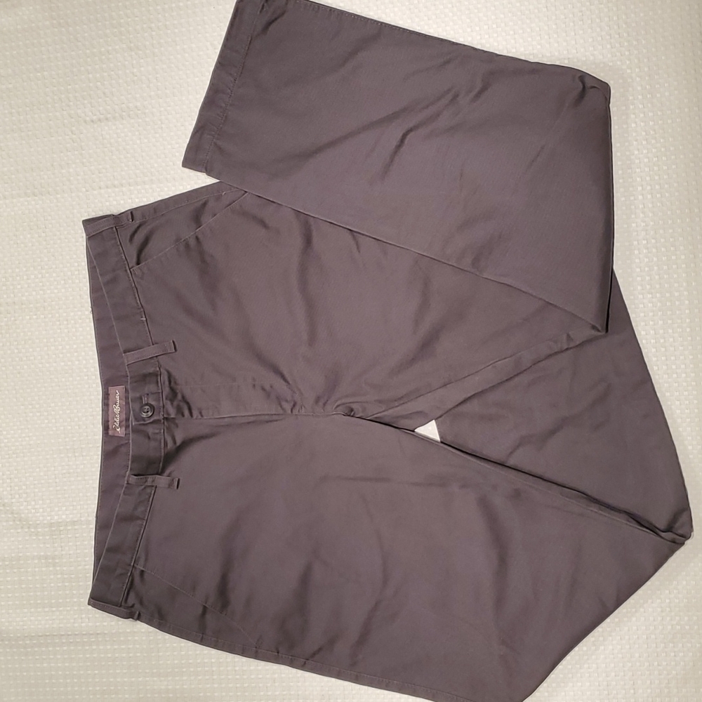 Eddie Bauer Chinos, 38W x 34L, DK Slate